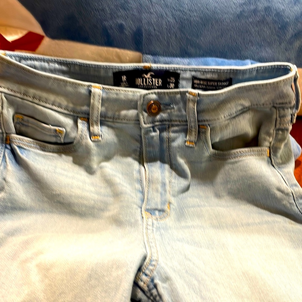 Hollister high rise super skinny w25 L30 1R jeans